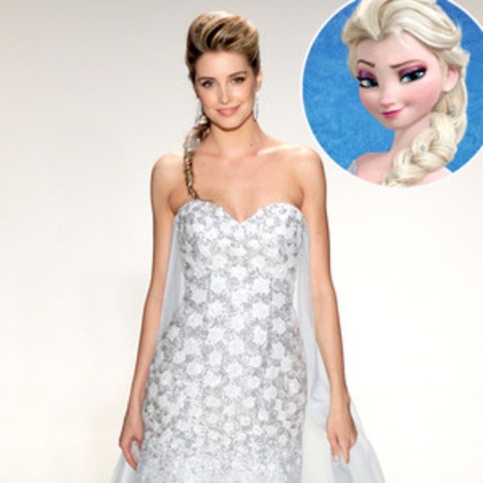 disney's frozen wedding gown is here! | e! news